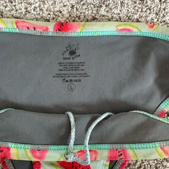 Jolyn “Europe Bottom” Watermelon Print Bikini Bottom - Picture 4 of 4